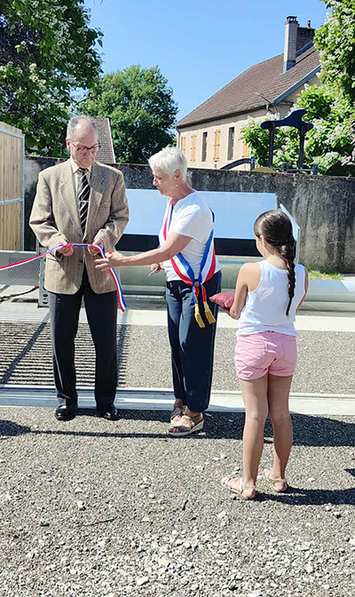 Inauguration de la chaufferie de VOUHENANS